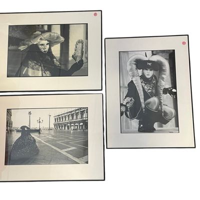 3 FINE ART ORIGINAL PHOTOGRAPHS BY JOHN N. WALL STREETS OF VENICE SERIES