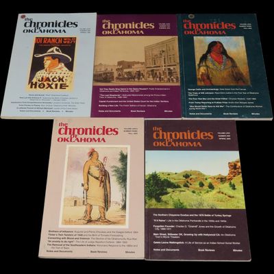 Sale Photo Thumbnail #512: Set of 4 "The Chronicles of Oklahoma" Volumes, 2003