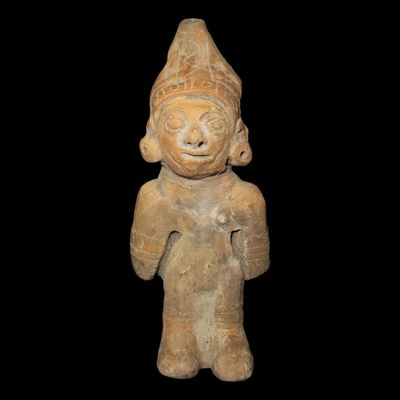 Sale Photo Thumbnail #298: 5" Pre-Columbian Pottery Figurine, South America
