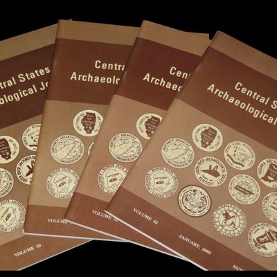 Sale Photo Thumbnail #506: Set of 4 Central States Archaeological Journals