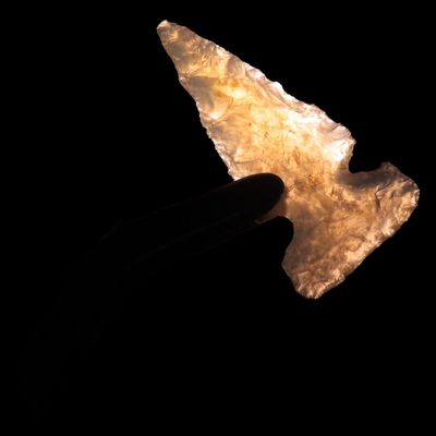 Sale Photo Thumbnail #92: 1 3/16" Gem Grade Agate Bird Point, Southern Colorado