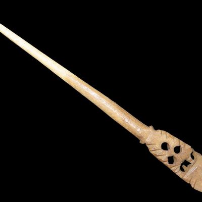 Sale Photo Thumbnail #300: 3 3/4" Pre-Columbian Bone Needle, South America
