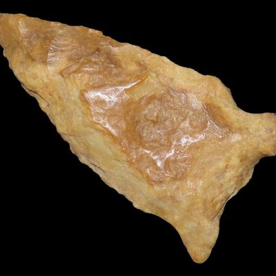 Sale Photo Thumbnail #704: 1 3/8" Greenbriar, Transitional Paleo, Louisiana / Texas, 9500-6000 BP, Found by Joshua Ream, Ex. Jim Bennett