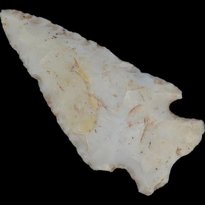Sale Photo Thumbnail #51: 2 7/8" Flint Ridge Hopewell, Central Ohio, Thin, Ex. Jim Bennett Auction