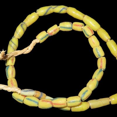 Sale Photo Thumbnail #768: Sand-Cast Trade Bead Necklace, Africa