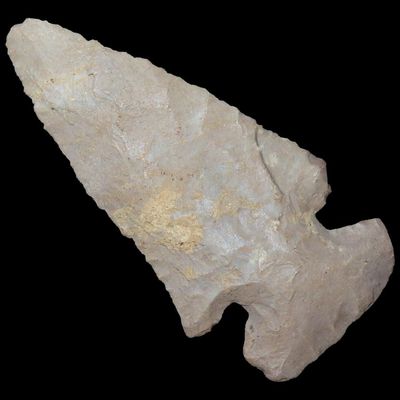 Sale Photo Thumbnail #76: 3 1/16" Thebes, Cass Co., Illinois, Nicely Beveled, Ex. Jeff Hipskind Collection