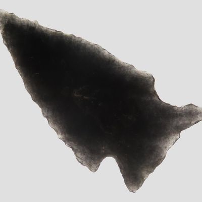 Sale Photo Thumbnail #407: 1 7/8" Elko, Gem Obsidian, Eastern Oregon, Ex. Ronald Bowles Collection