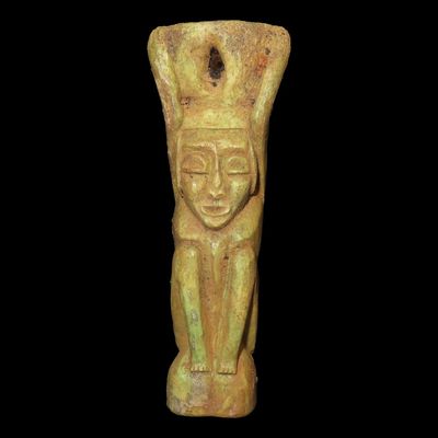 Sale Photo Thumbnail #316: 4 7/8" Pre-Columbian Human Effigy, Motley & Leithoff COA, Peru