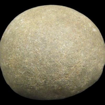 Sale Photo Thumbnail #69: 1 1/4" Two-Tone Game Ball, Northern Indiana, Ex. Nick Gatses