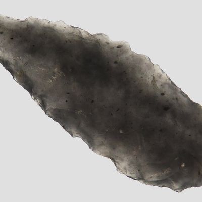 Sale Photo Thumbnail #431: 1 5/8" Cascade, Quality Obsidian, Oregon, Ex. Denis Burger