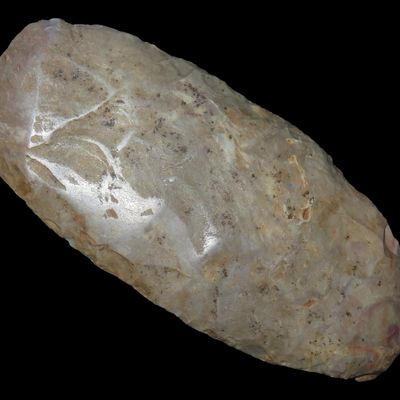Sale Photo Thumbnail #273: 4 7/8" Flint Celt, Neolithic / Paleo, Sahara Desert, Africa