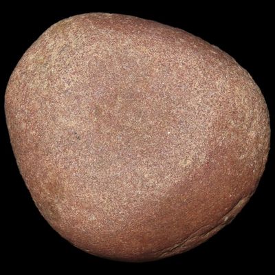 Sale Photo Thumbnail #215: 2 3/4" Double-Dished Nutting Stone, Ex. Charles Wesley