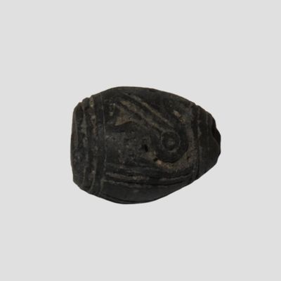Sale Photo Thumbnail #335: Pre-Columbian Zoomorphic Effigy Bead, Ecuador