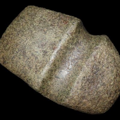 Sale Photo Thumbnail #174: 6" Three Quarter Grooved Axe, Motley & Leithoff COA, McDonough Co., Illinois