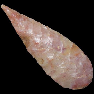 Sale Photo Thumbnail #655: 2" High Grade Neolithic Arrowhead, Western Africa, 4000-6000 BP