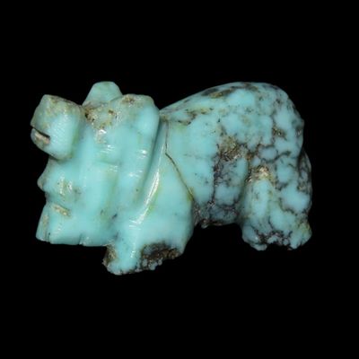 Sale Photo Thumbnail #591: Turquoise Zuni Fetish, Arizona