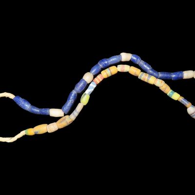 Sale Photo Thumbnail #684: Sand-Cast Trade Bead Necklace, Africa