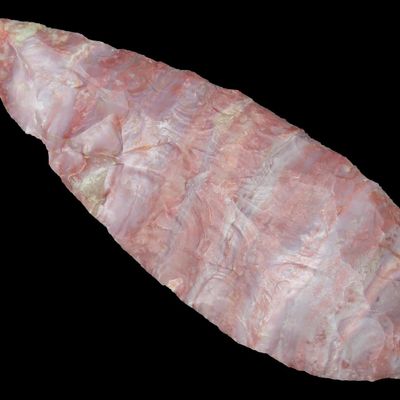 Sale Photo Thumbnail #72: 5 3/8" High Plains Archaic Knife, Utah, Ex. Byrd Collection