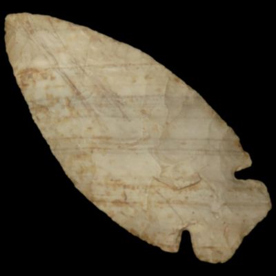 Sale Photo Thumbnail #118: 4 9/16" Super Star Thebes, Starved Rock Chert, Des Moines Co., Iowa, Ex. Jeff Hipskind