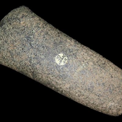 Sale Photo Thumbnail #189: 7 1/2" Flared Bit Celt, Jersey Co., Illinois, Ex. Charles Wesley