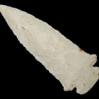 Sale Photo Thumbnail #112: 4 3/8" Flared Ear Dovetail, Pike Co., Missouri, Very Unique, Ex. Jeff Hipskind Collection