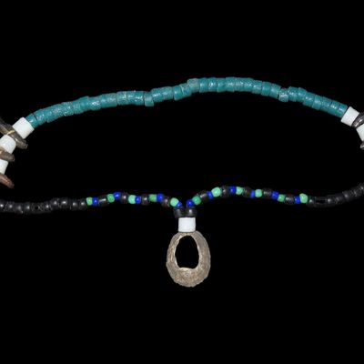 Sale Photo Thumbnail #359: Animal Tooth / Claw Necklace with Shell Pendant