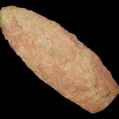 Sale Photo Thumbnail #43: 3" Angostura, Northern Illinois, Basal Grinding, Bright Pinkish-Red Color, Ex. Jeff Hipskind