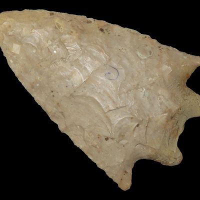 Sale Photo Thumbnail #523: 2 1/2" Buzzard Roost, Alabama, Base and Ears Restored, Ex. Walt McIntire Collection