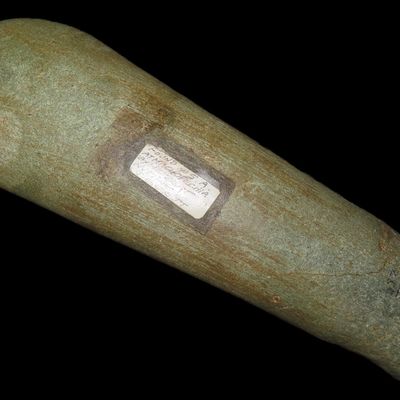 Sale Photo Thumbnail #330: 8 3/4" Peruvian Celt, Machu Picchu, Peru, Ex. Herbert Nutting