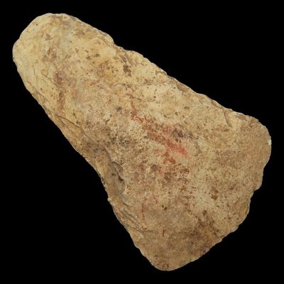 Sale Photo Thumbnail #667: 3 5/8" Flared Bit Flint Celt, Marion Co., Missouri