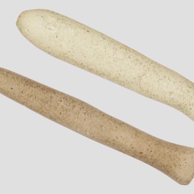 Sale Photo Thumbnail #601: Neolithic Crystal Quartz Ear / Nose Plugs, Northwest Sahara, Reported 3500 Years Old