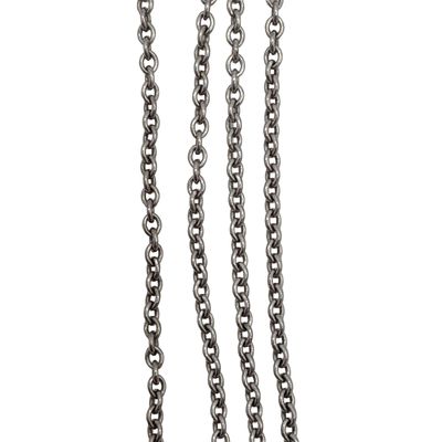 Sale Photo Thumbnail #538: Signed Sterling Silver Cable Chain Necklace
