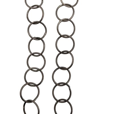 Sale Photo Thumbnail #534: Sterling Silver Circle Link Necklace