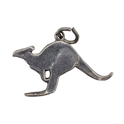 Sale Photo Thumbnail #122: Sterling Silver Kangaroo Charm