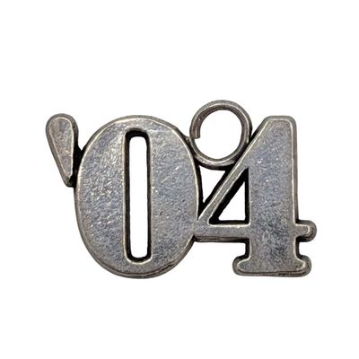 Sale Photo Thumbnail #348: Signed Sterling Silver '04 Charm
