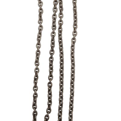 Sale Photo Thumbnail #562: Signed Sterling Silver Cable Chain Necklace