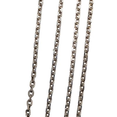 Sale Photo Thumbnail #187: Signed Sterling Silver Cable Chain Necklace