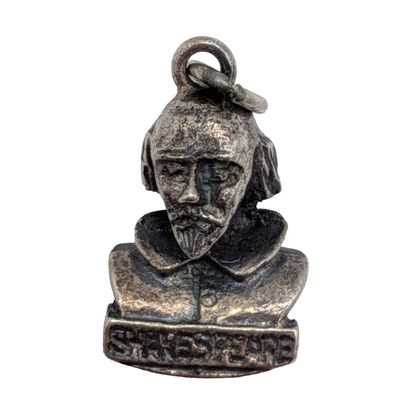 Sale Photo Thumbnail #255: Sterling Silver Shakespeare Bust Charm
