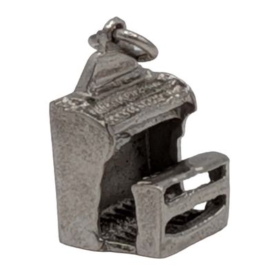 Sale Photo Thumbnail #95: Sterling Silver Organ Charm