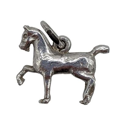 Sale Photo Thumbnail #195: Sterling Silver Horse Charm
