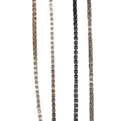 Sale Photo Thumbnail #508: Italian Signed Sterling Silver Cable Chain Necklace