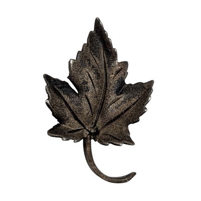 Sale Photo Thumbnail #161: Sterling Silver Maple Leaf Brooch