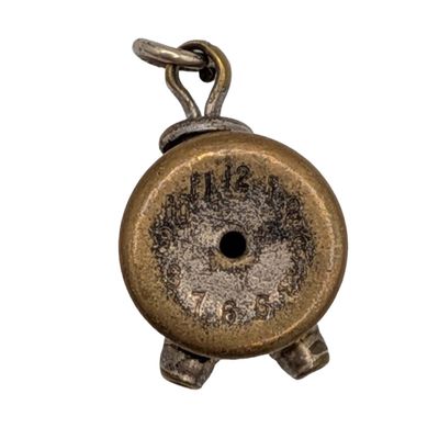 Sale Photo Thumbnail #55: Brass Clock Charm