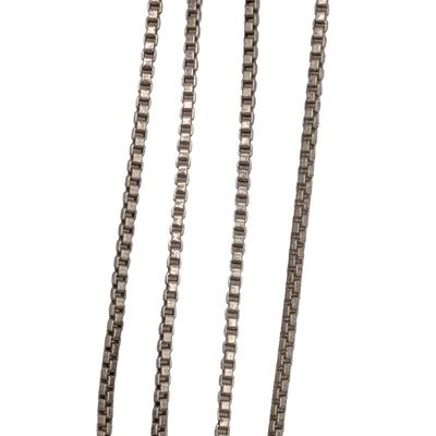Sterling Box Chain Necklace