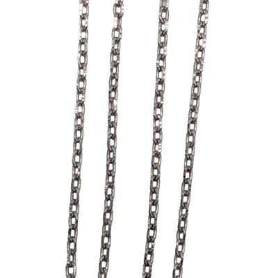 Sale Photo Thumbnail #268: Signed Sterling Silver Cable Chain Necklace