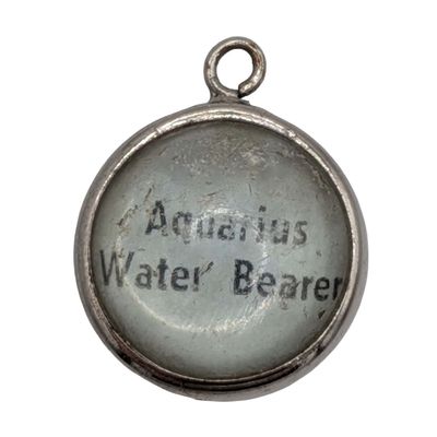Sale Photo Thumbnail #50: Sterling Aquarius Water Bearer Pendant