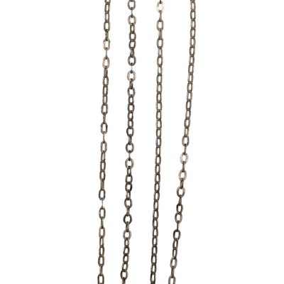 Sale Photo Thumbnail #598: Signed Sterling Silver Cable Chain Necklace