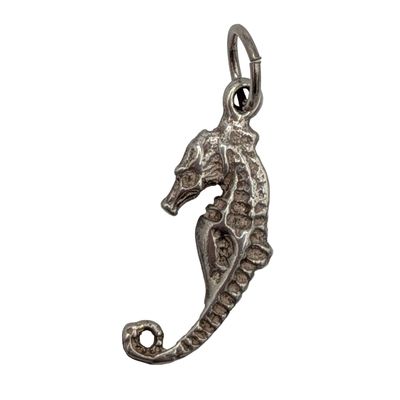 Sale Photo Thumbnail #192: Signed Sterling Silver Seahorse Charm