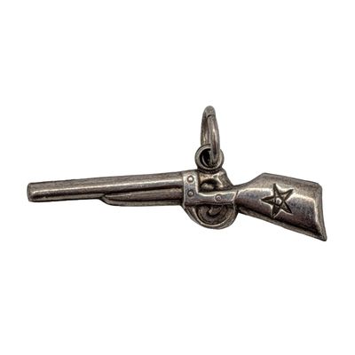 Sale Photo Thumbnail #377: Sterling Silver Rifle Charm