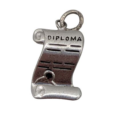 Sale Photo Thumbnail #331: Sterling Diploma Charm